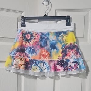 Sofibella UV Colors Doubles Womens Tennis Skirt skort.  CONT R